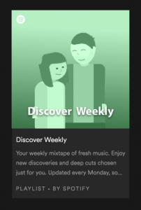 Spotify Discover Weekly